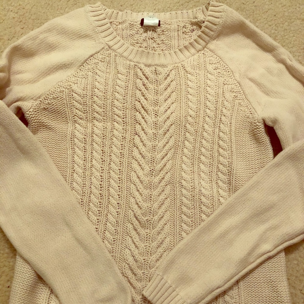 J crew fisherman sweater